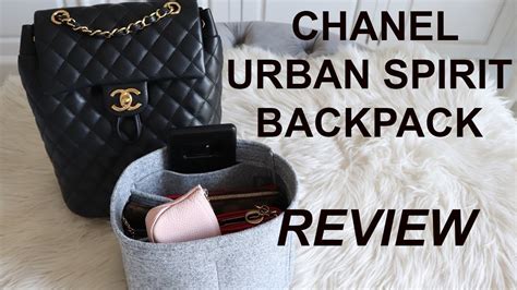 chanel urban spirit backpack review